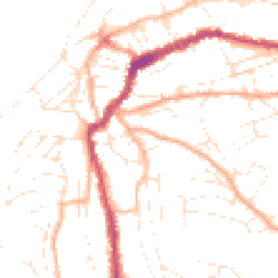 Daytime road noise heatmap for EX34 8JH