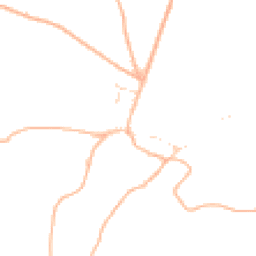 Daytime road noise heatmap for EX34 8NF