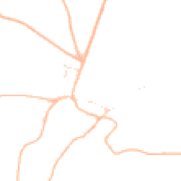 Daytime road noise heatmap for EX34 8NG