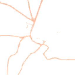 Daytime road noise heatmap for EX34 8NQ