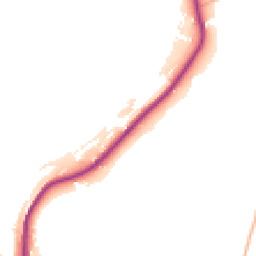 Daytime road noise heatmap for EX34 8NU