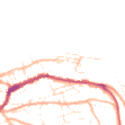Daytime road noise heatmap for EX34 9BG