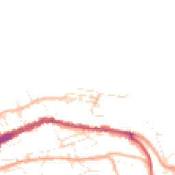 Daytime road noise heatmap for EX34 9BT