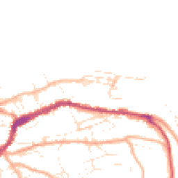 Daytime road noise heatmap for EX34 9EA