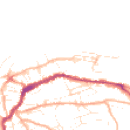 Daytime road noise heatmap for EX34 9FH