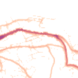 Daytime road noise heatmap for EX34 9HT