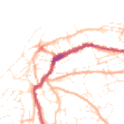 Daytime road noise heatmap for EX34 9JH
