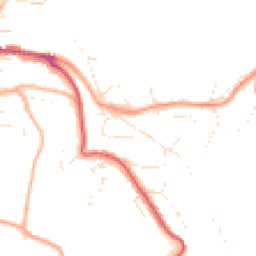 Daytime road noise heatmap for EX34 9PQ