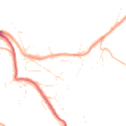 Daytime road noise heatmap for EX34 9QW