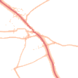 Daytime road noise heatmap for EX37 9BA