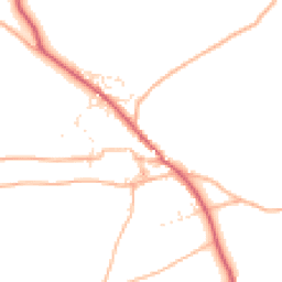 Daytime road noise heatmap for EX37 9BB