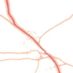 Daytime road noise heatmap for EX37 9BD