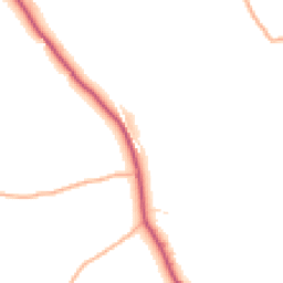 Daytime road noise heatmap for EX37 9EA