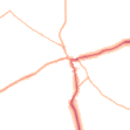 Daytime road noise heatmap for EX37 9FB