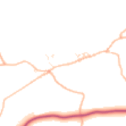Daytime road noise heatmap for EX37 9PS