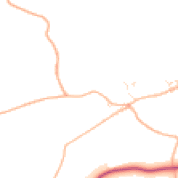 Daytime road noise heatmap for EX37 9PY