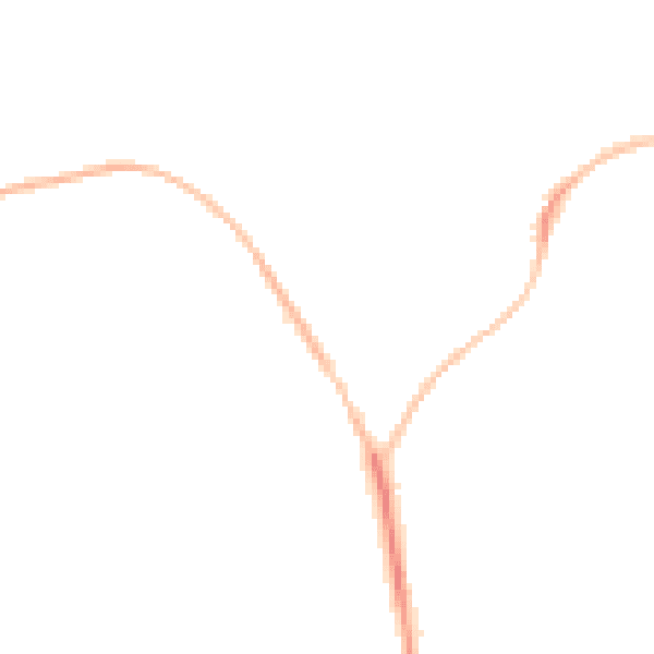 Night-time road noise heatmap for EX39 1AB