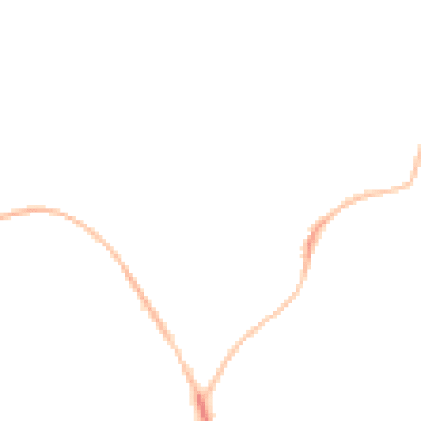 Night-time road noise heatmap for EX39 1DW