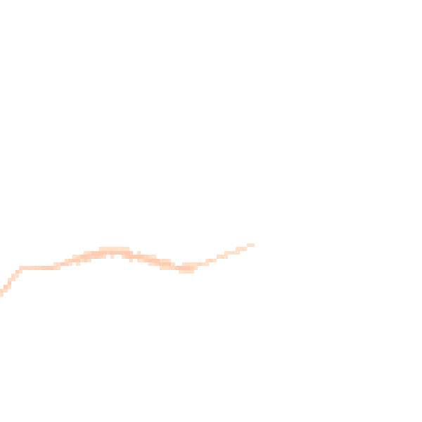 Night-time road noise heatmap for EX39 1PS