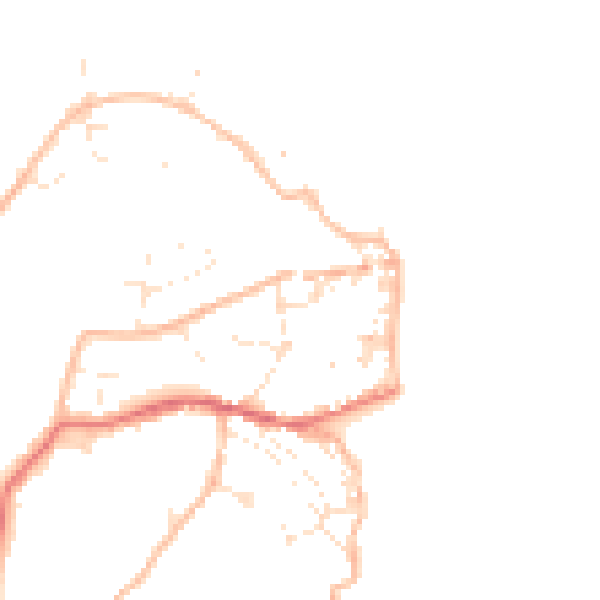 Daytime road noise heatmap for EX39 1QY