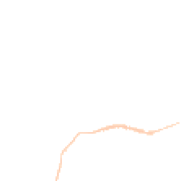 Night-time road noise heatmap for EX39 1RA