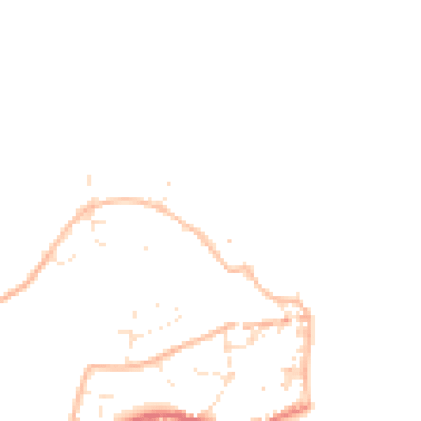 Daytime road noise heatmap for EX39 1RR