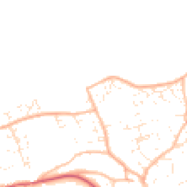 Daytime road noise heatmap for EX39 1ST