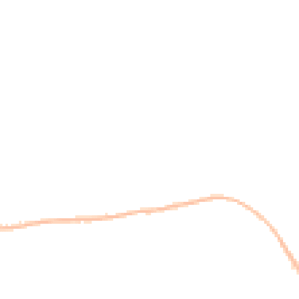 Night-time road noise heatmap for EX39 1UP