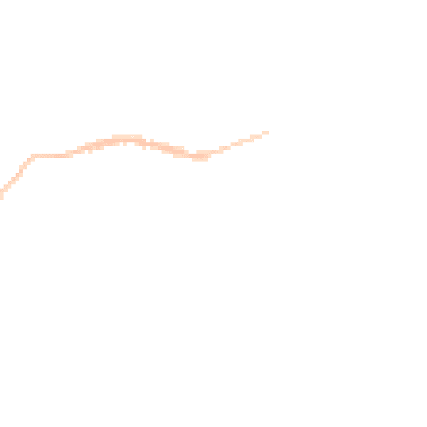 Night-time road noise heatmap for EX39 1WH