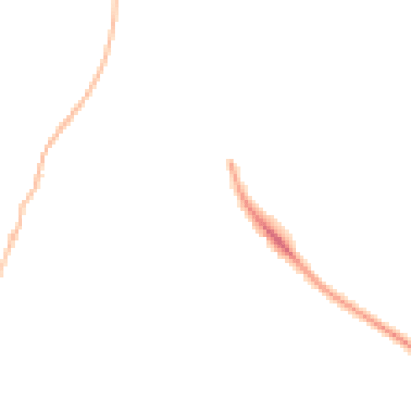 Night-time road noise heatmap for EX39 4AY