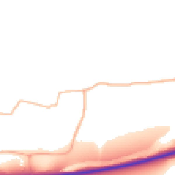 Daytime road noise heatmap for EX39 4NS