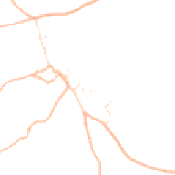 Daytime road noise heatmap for EX39 5NY
