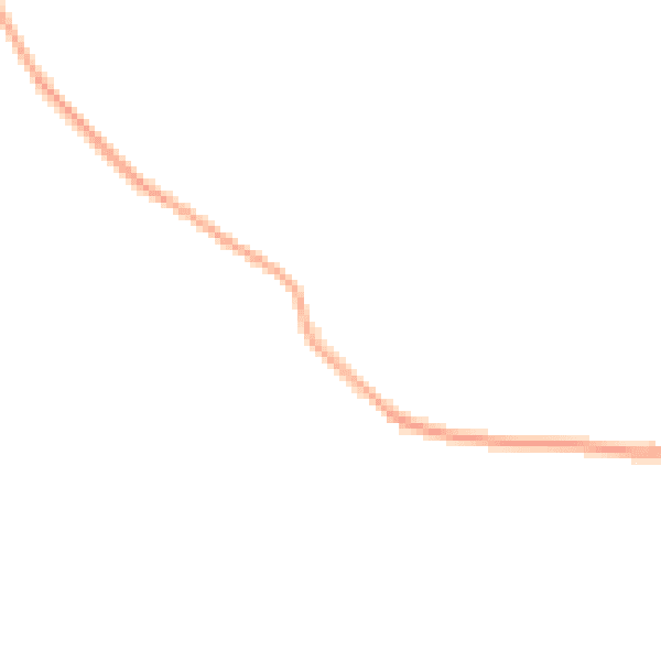 Night-time road noise heatmap for EX39 5SA
