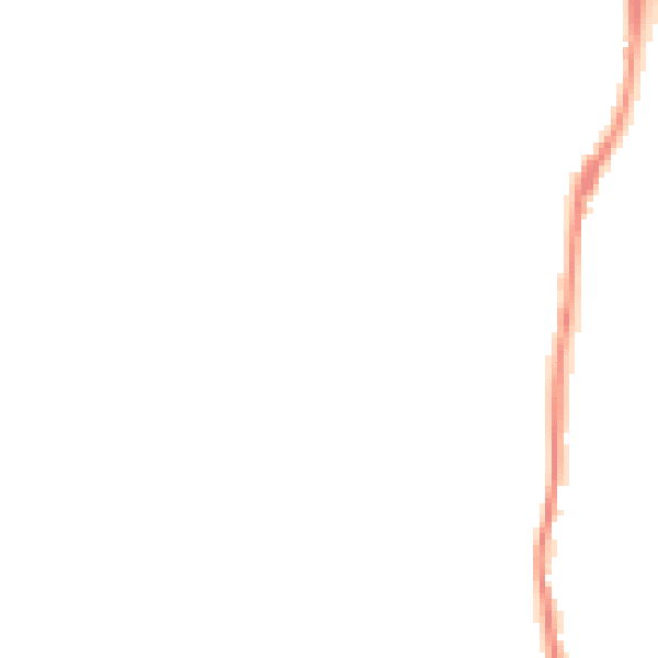 Night-time road noise heatmap for EX39 5XX