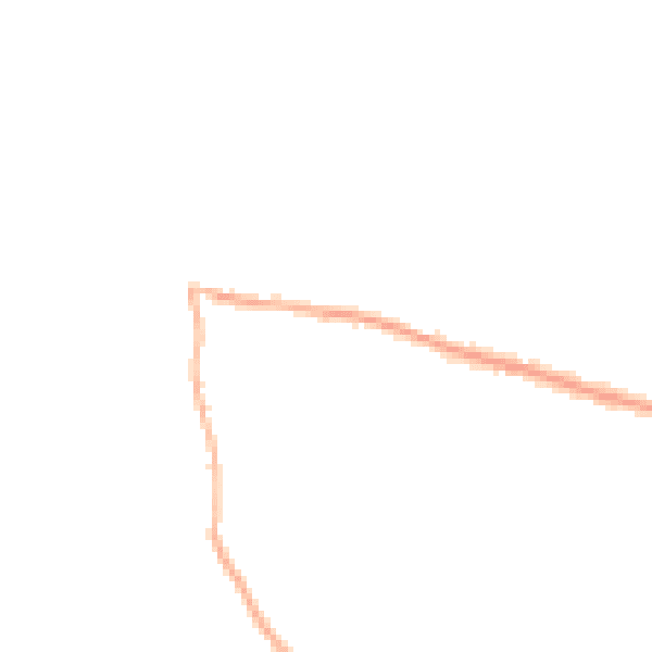 Night-time road noise heatmap for EX39 6DG