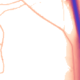 Daytime road noise heatmap for EX4 0AU