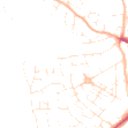 Daytime road noise heatmap for EX4 1AN