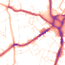 Daytime road noise heatmap for EX4 1BH