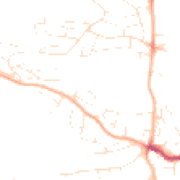 Daytime road noise heatmap for EX4 1SJ