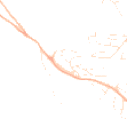 Daytime road noise heatmap for EX4 2EY