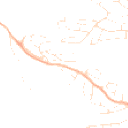 Daytime road noise heatmap for EX4 2LL