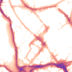 Daytime road noise heatmap for EX4 3EA