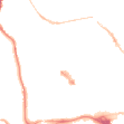 Night-time road noise heatmap for EX4 3ER