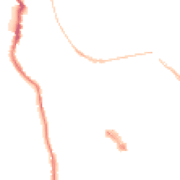 Night-time road noise heatmap for EX4 3RA