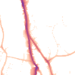 Daytime road noise heatmap for EX4 4AE