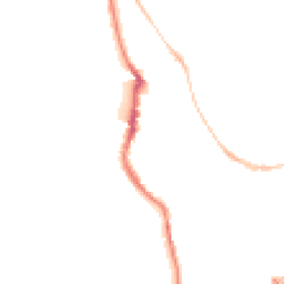 Night-time road noise heatmap for EX4 4BJ
