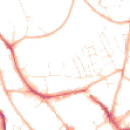 Daytime road noise heatmap for EX4 4JW
