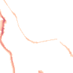 Night-time road noise heatmap for EX4 4LL