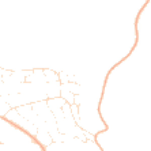Daytime road noise heatmap for EX4 5BB