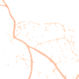 Daytime road noise heatmap for EX4 5EA